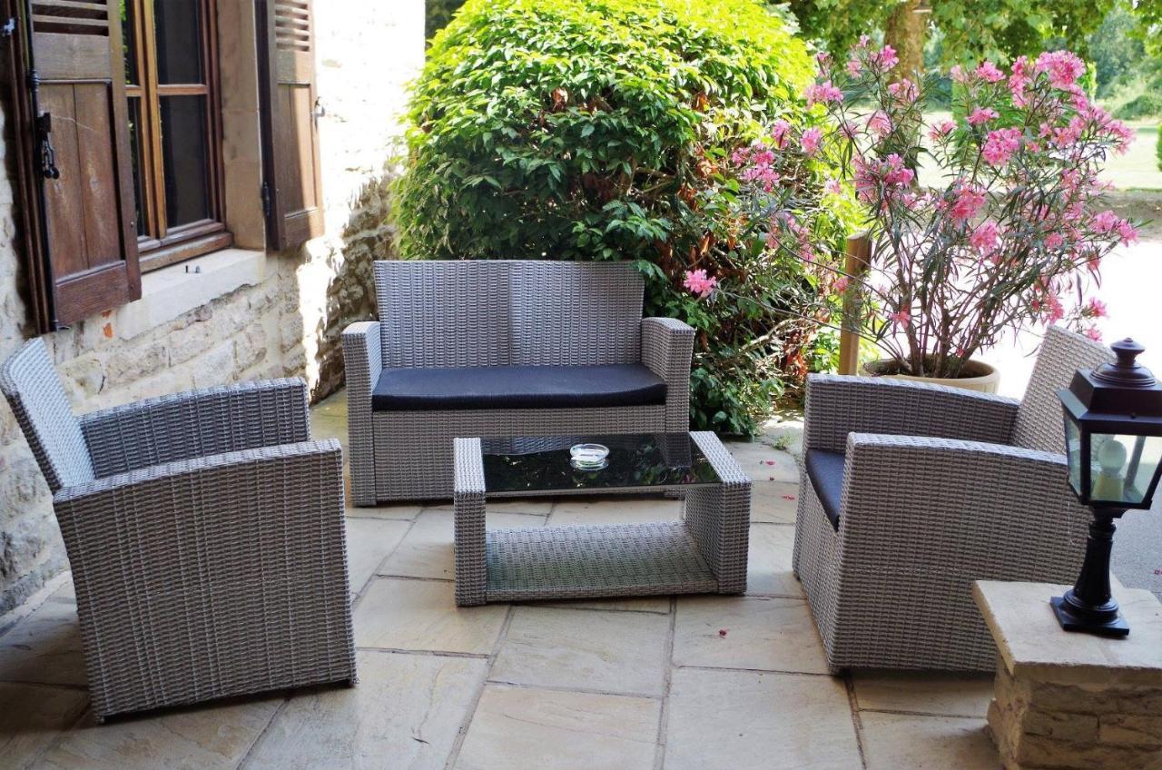 Logis Hotel Les Platanes Reyssouze Esterno foto